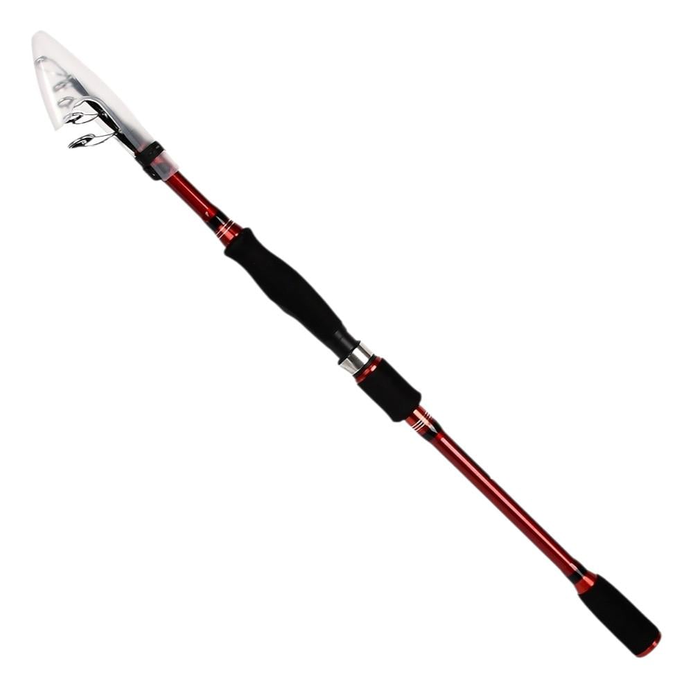 Спиннинг телескопический с чехлом Preema SF24327-2.4 10-40 г 2,4 м Красный с черным (33087617)