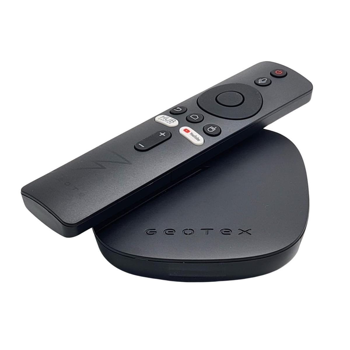 Медиаплеер смарт HD Geotex GTX-R3i 2/16Gb Android11 TVbox 4K Ultra HD и HDR10+ Wi-Fi dual Ethernet с Bluetooth 5.0 Black (170402)