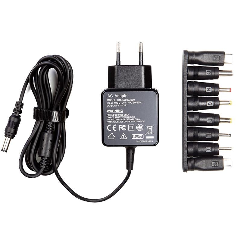 Блок питания Power Q15 220V 15W 5V 3A универсальный
