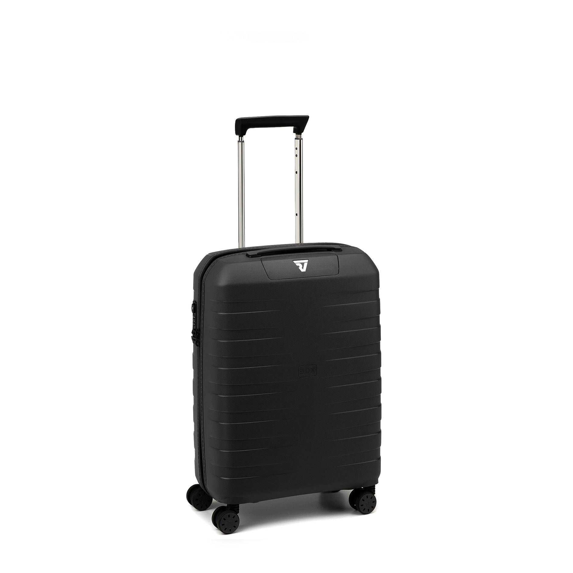 Валіза ручна поклажа Roncato Box Sport 2.0 5533/0101 55х40х20 см 2,2 кг 41 л Чорний (12034)