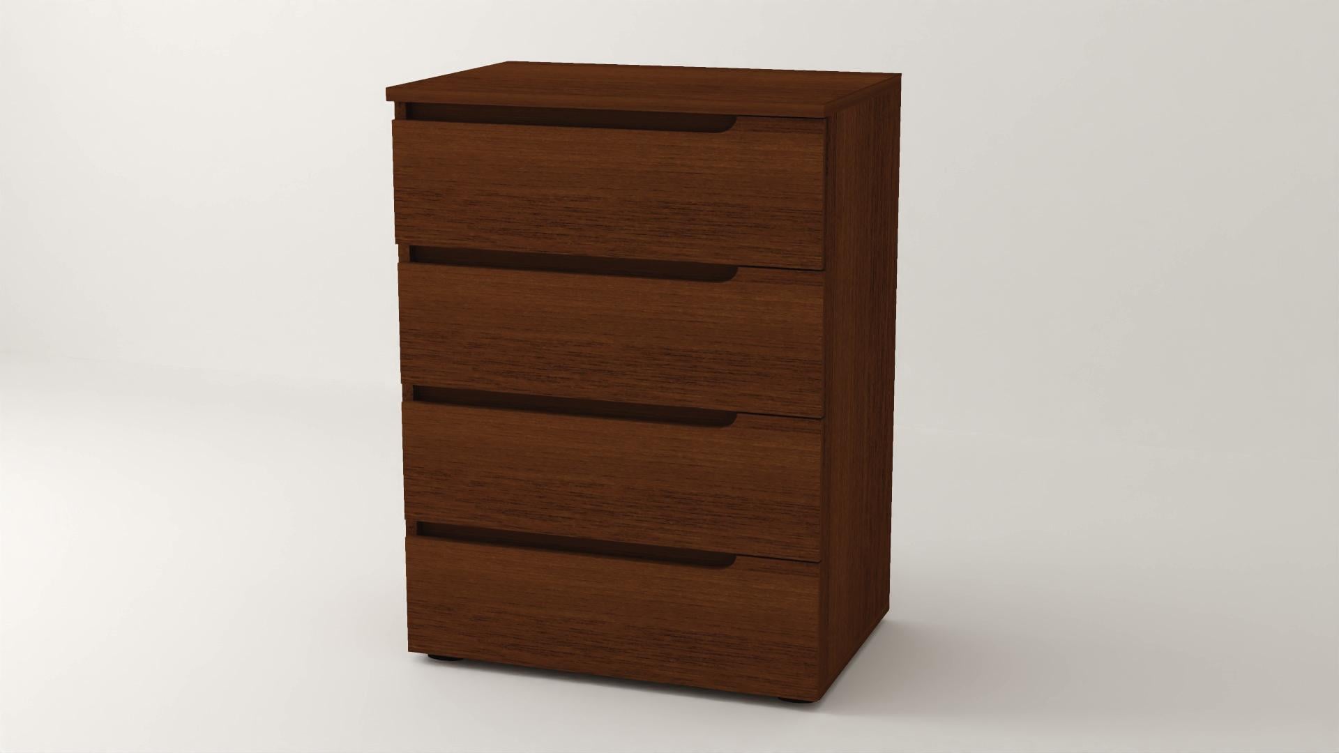 Комод Алекса ВК-43 68х45х87 см Орех лесной Комод Алекса ВК-43 68х45х87 см Орех лесной