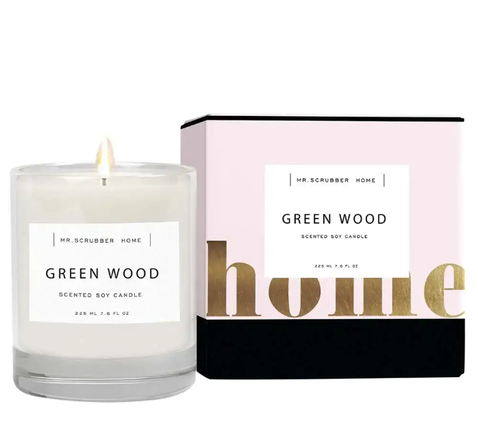 Аромасвечка Mr.SCRUBBER Green Wood 225 мл (32121890)