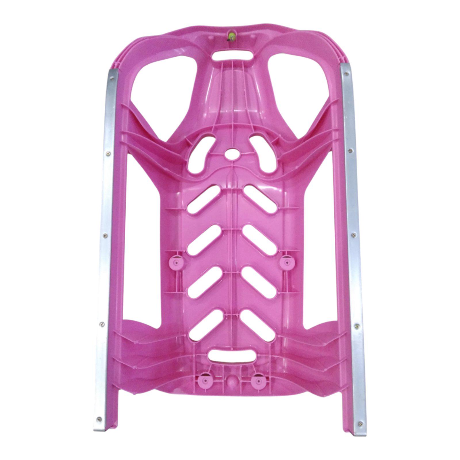 Санки дитячі без спинки Marmat Snow Star Рожевий (11101) - фото 4