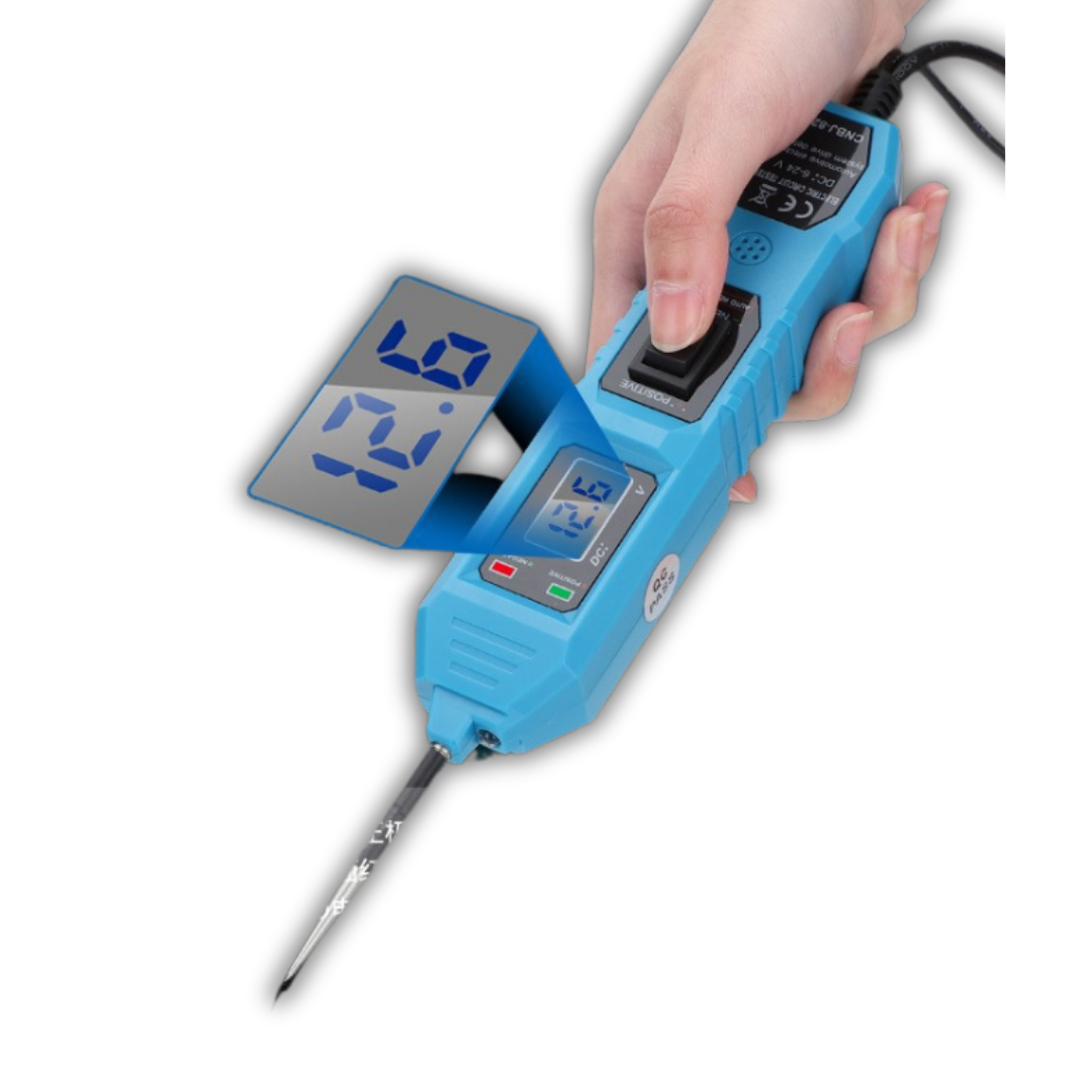 Тестер автомобильных цепей EM823 с цифровым дисплеем 24 В (29545255) - фото 2 Тестер автомобильных цепей EM823 с цифровым дисплеем 24 В (29545255) - фото 2