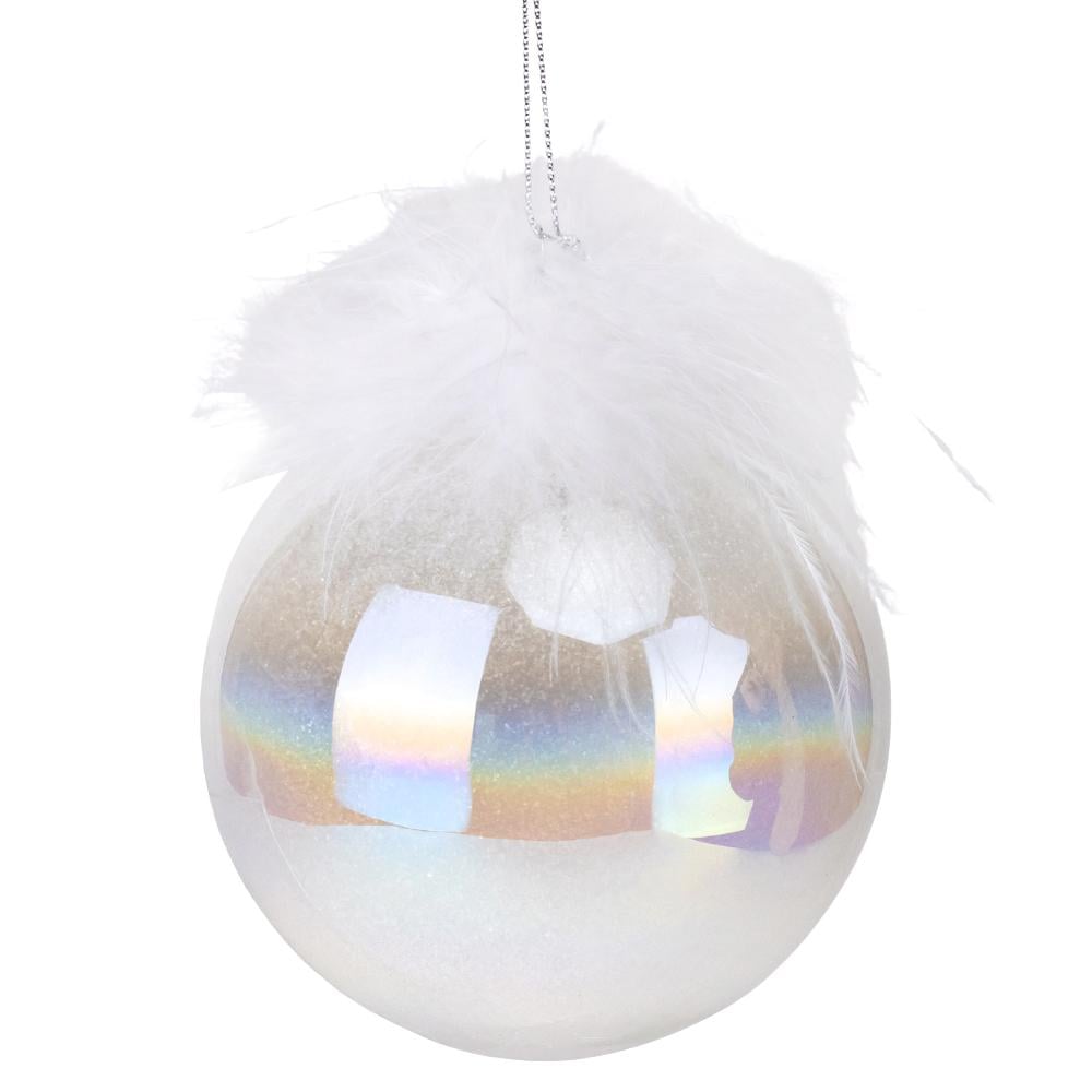 Елочный набор шаров Зимнее сияние 10 см 6 шт. (6029-006)