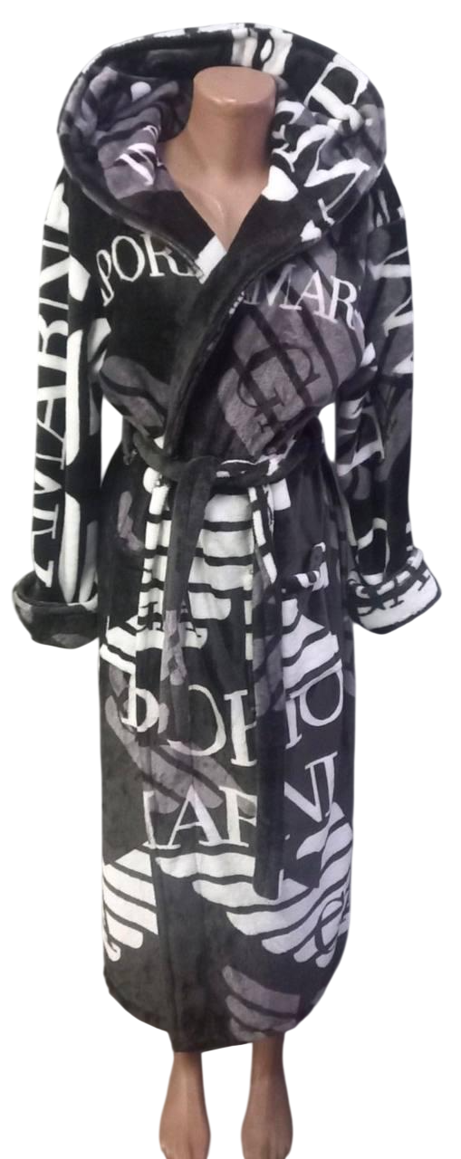 Халат женский длинный махровый Romance Style XXL (X-0019-XXL)