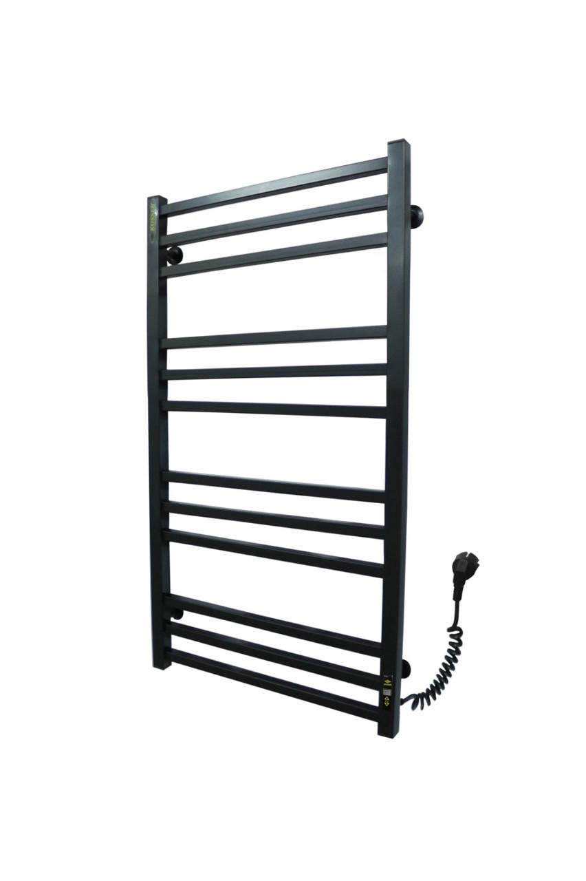 Полотенцесушитель Kosser Велди 1000х500/12 ЕR с таймером Черный (ДВ02ER)