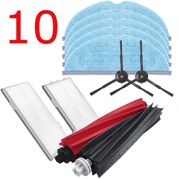 Комплект для робота-пилососа Xiaomi RoboRock S8/S8+/S8 Pro Ultra 10 шт. Black - фото 9 Комплект для робота-пилососа Xiaomi RoboRock S8/S8+/S8 Pro Ultra 10 шт. Black - фото 9