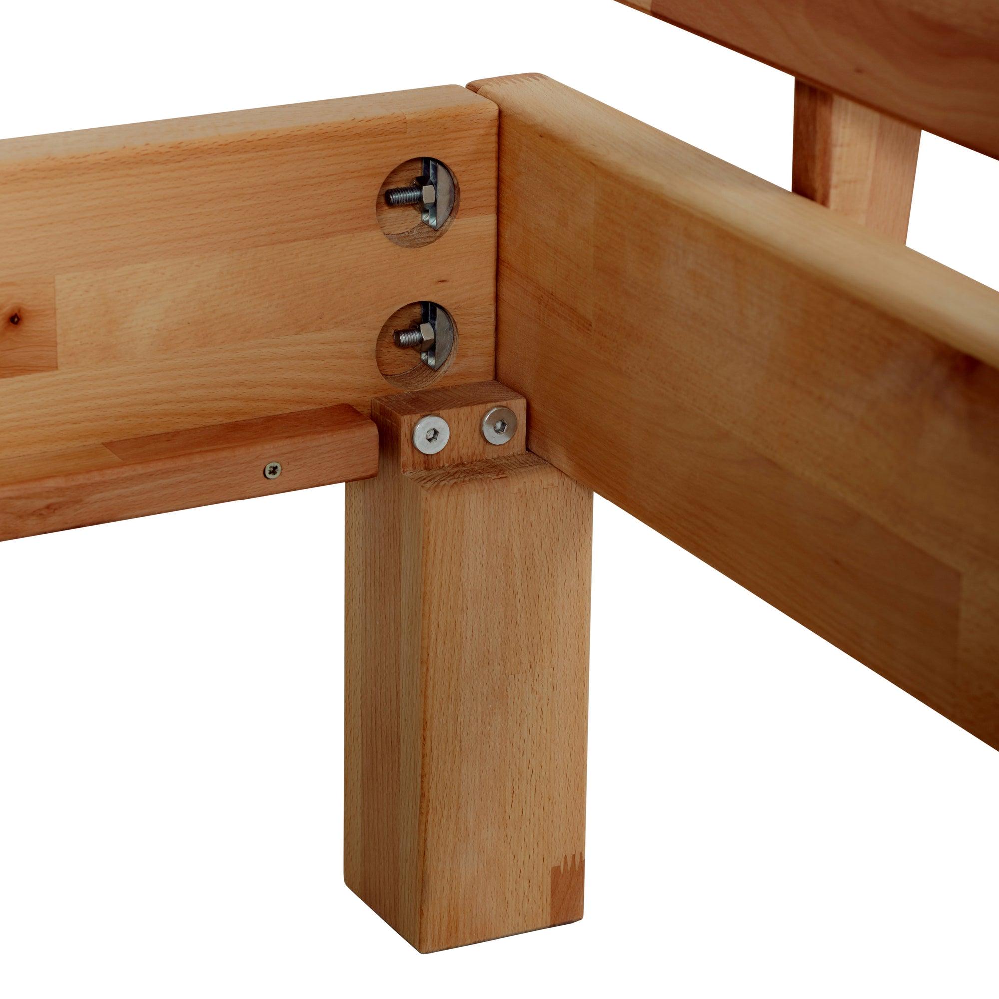 Ліжко Valeta 2,0 з ламелями 2000x2000x780 мм з буку - фото 5 Ліжко Valeta 2,0 з ламелями 2000x2000x780 мм з буку - фото 5