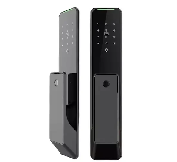 Замок дверний біометричний розумний SEVEN LOCK SL-7775BF Black (2047841346)