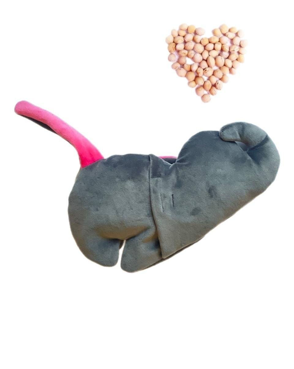 Игрушка-грелка Слоник для новорожденных (1959793853) - фото 4