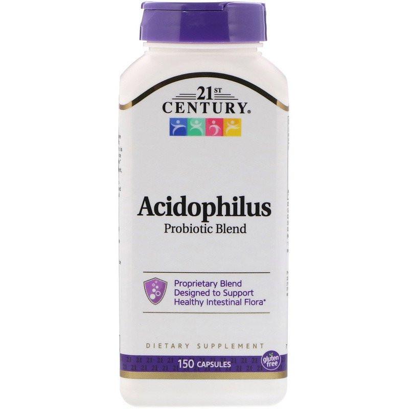 Пробіотик 21st Century Acidophilus Probiotic Blend 150 Caps (CEN-22928)