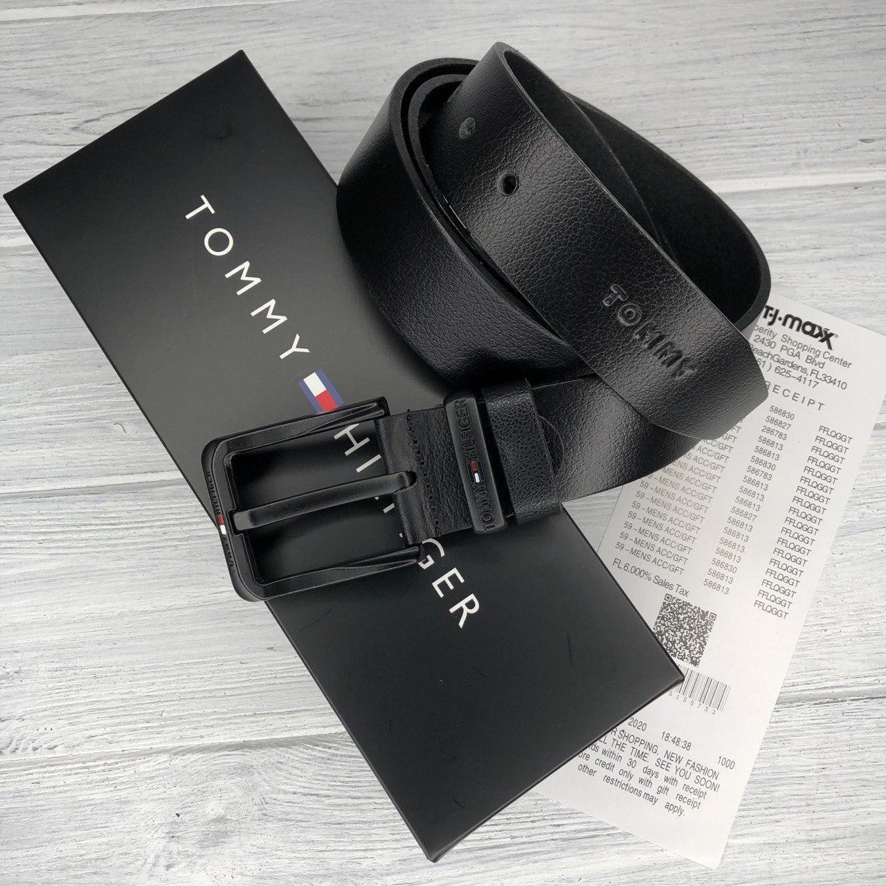 Ремінь брендовий чоловічий шкіряний (045 PTR)