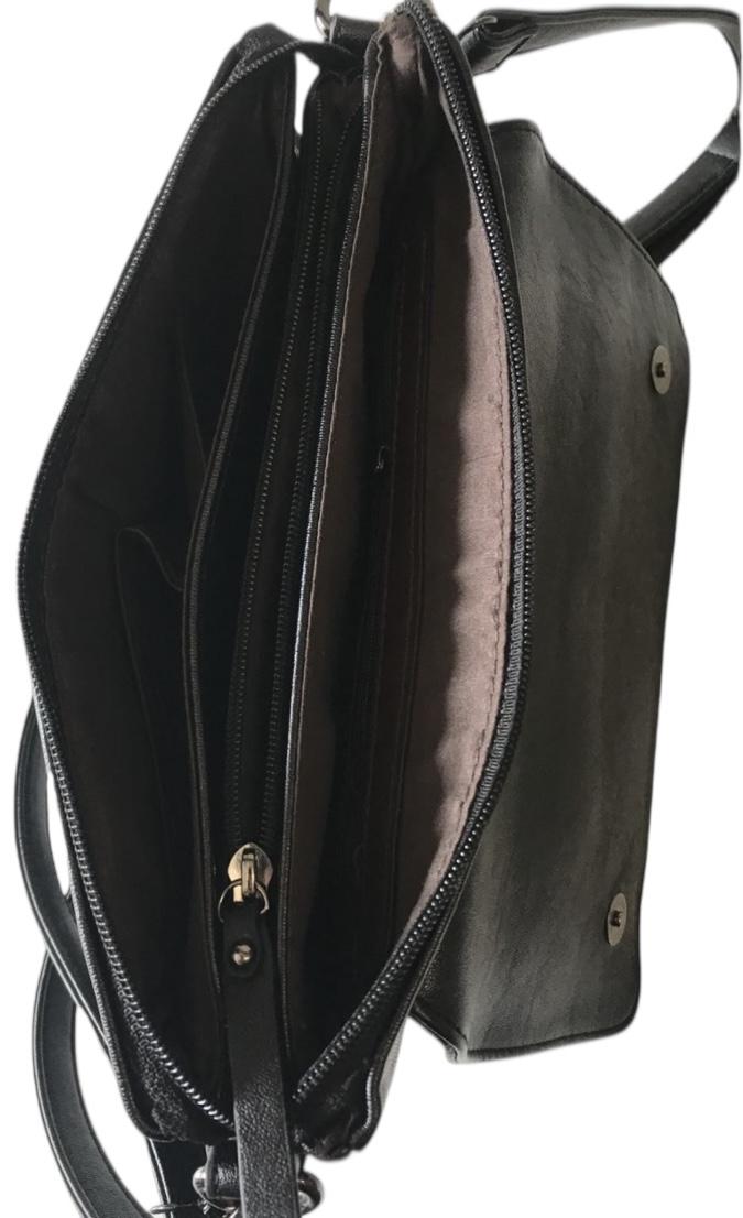 Сумка-клатч жіноча через плече Pretty Woman Чорний (2880) - фото 5 Сумка-клатч жіноча через плече Pretty Woman Чорний (2880) - фото 5