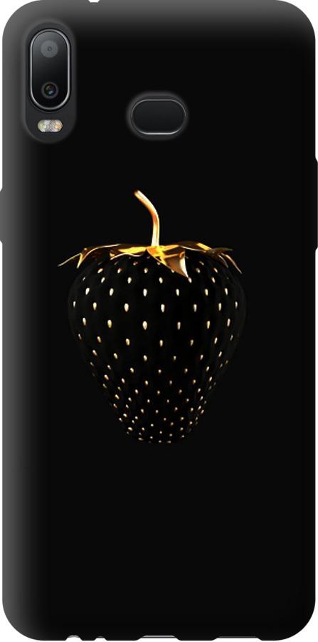 Чехол на Samsung Galaxy A6s Черная клубника (3585u-1604-42517)