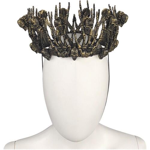 Корона Королева Бригитта SETA Decor 21-552BLK-GL