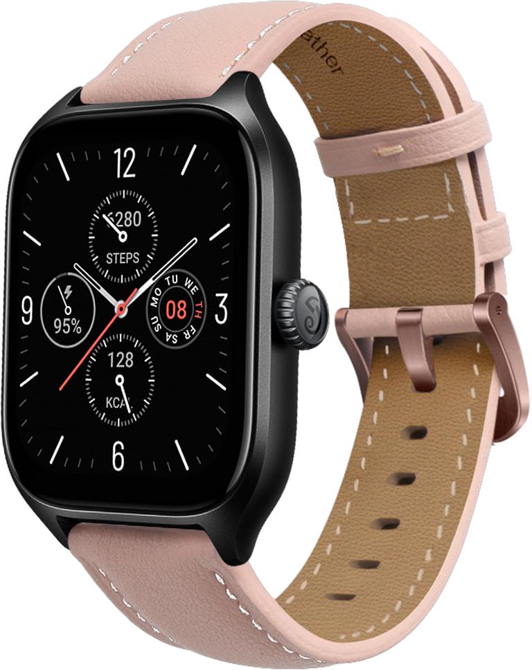 Ремешок кожаный Folsa для Amazfit GTS 4/Mini Powdery (31540-0C)