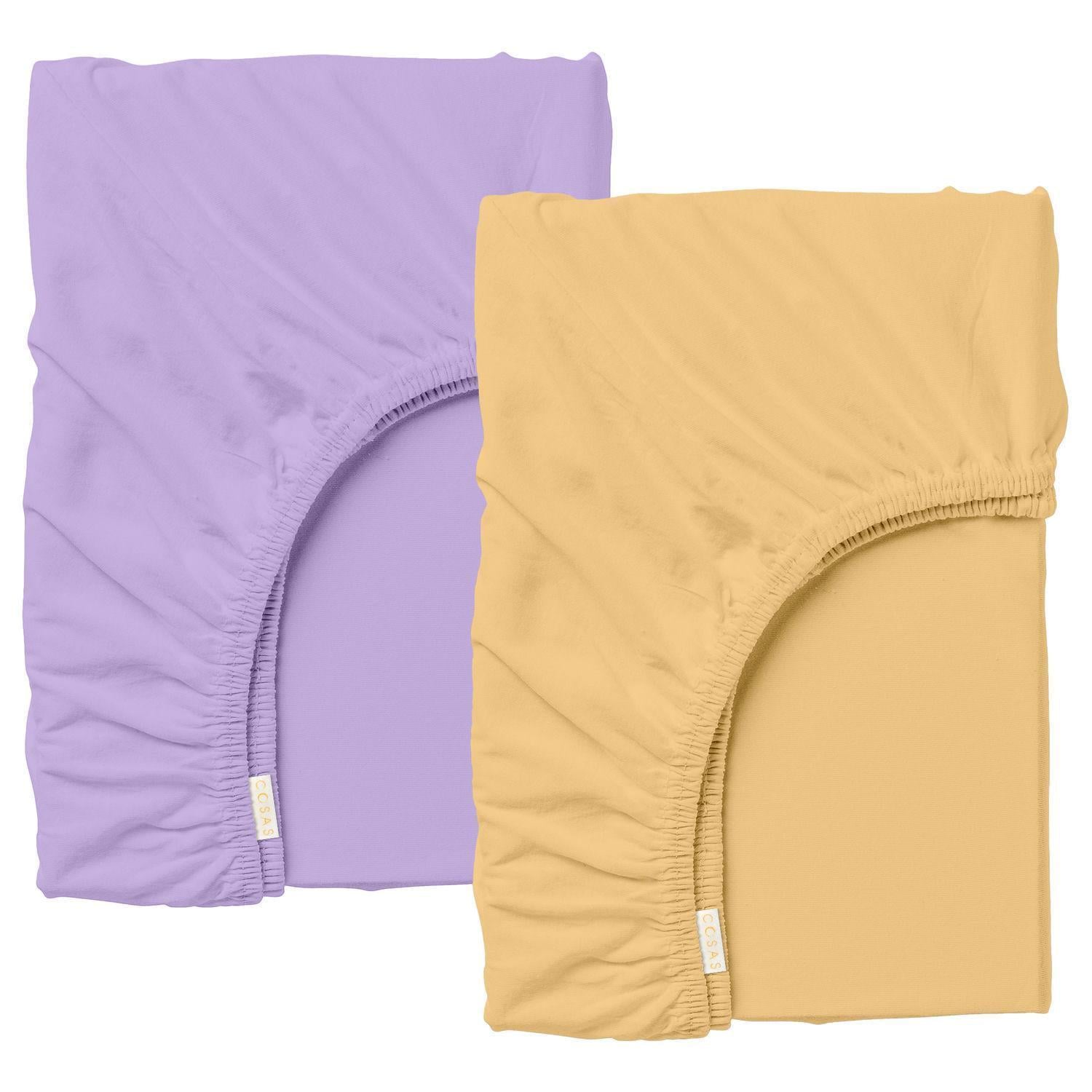 Простынь на резинке Cosas HONEY LILAC ранфорс 90х200х20 см 2 шт. (4822052441367)