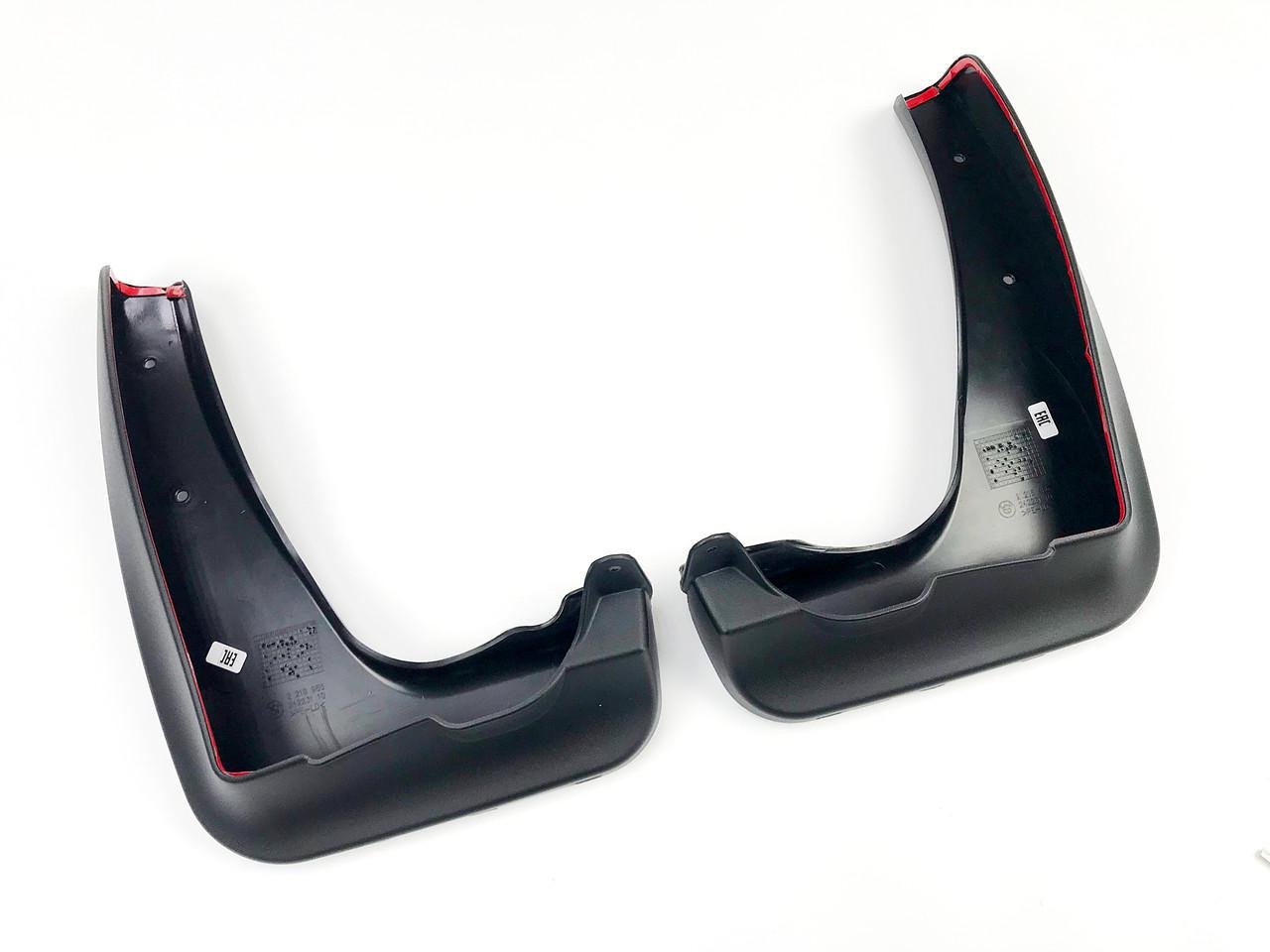 Брызговики автомобильные передние для BMW F30 3-Series 2012- пластиковые Черный (82162218983)