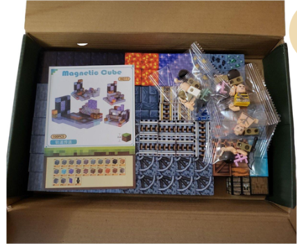 Конструктор магнітний майнкрафт Magnetic Cube орбітальна станція 100 дет. (10371) - фото 5 Конструктор магнітний майнкрафт Magnetic Cube орбітальна станція 100 дет. (10371) - фото 5