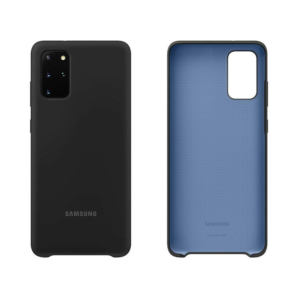 Чехол Samsung Galaxy S20 Plus SM-G985 Silicone Cover Black Силикон Черный