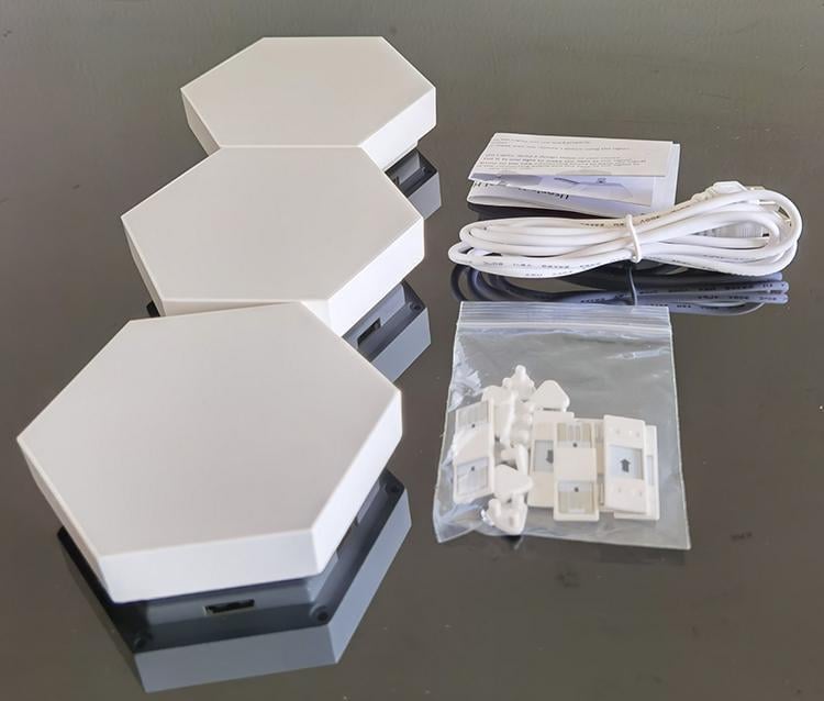 LED світильник модульний Quantum сенсорний на USB з'єднаннях Білий - фото 7 LED світильник модульний Quantum сенсорний на USB з'єднаннях Білий - фото 7