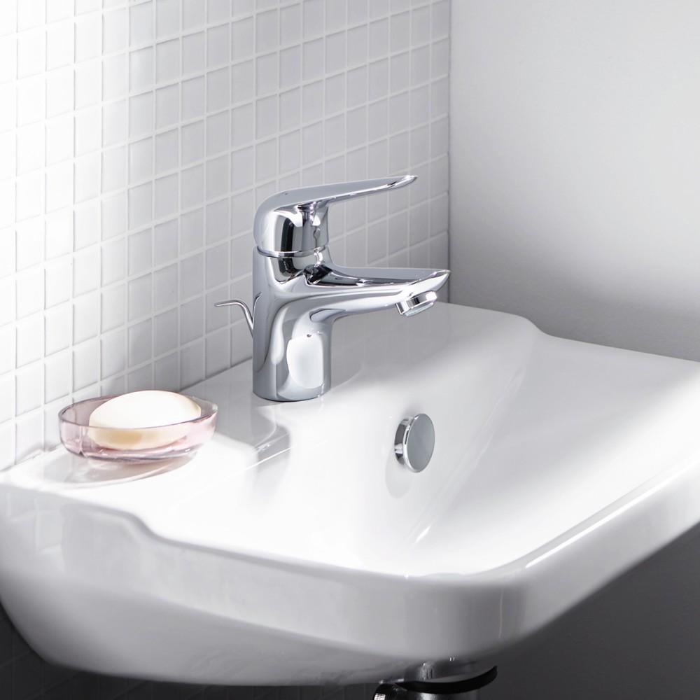 Cмеситель для умывальника Hansgrohe Novus 71020000 однорычажный Хром (112060) - фото 3