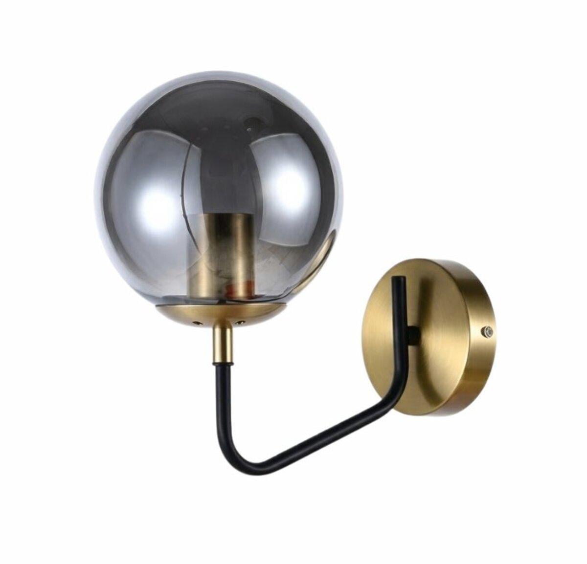Светильник настенный Lighthouse SRS-20468/1W Черный/Медь