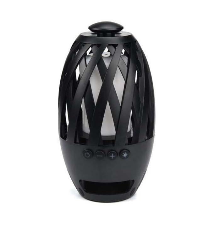 Бездротова Bluetooth колонка SUNROZ Flame Atmosphere BTS-596 LED Камін Black (SUN0114)