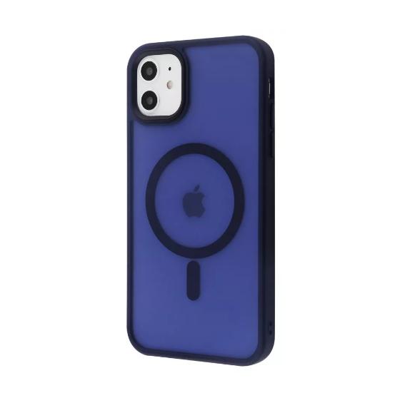Чехол-накладка для телефона WAVE Matte Insane Case with Magnetic Ring - iPhone 11 midnight blue (451100016)