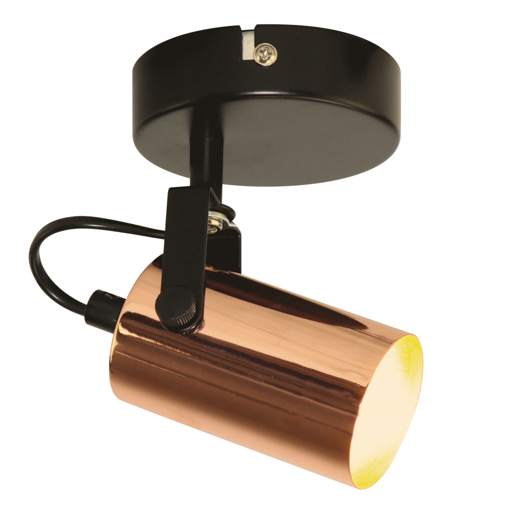 Светильник-спот одиночный Velmax V-TPL-SP023-1 35W GU10 220V (28688767)