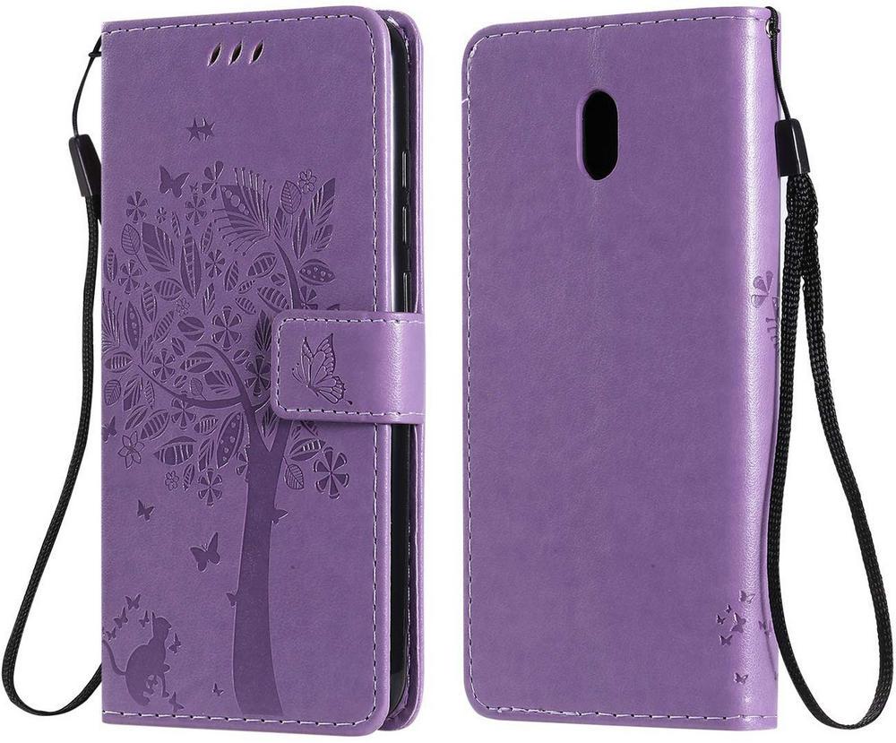 Чохол для Xiaomi Redmi 8 (рисунок кіт і дерево) Lilac (10608-3B) Чохол для Xiaomi Redmi 8 (рисунок кіт і дерево) Lilac (10608-3B)