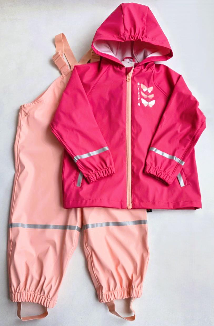 Дождевик-комбинезон детский Lupilu без утепления грязеотталкивающий 110-116 см (119297/119051)