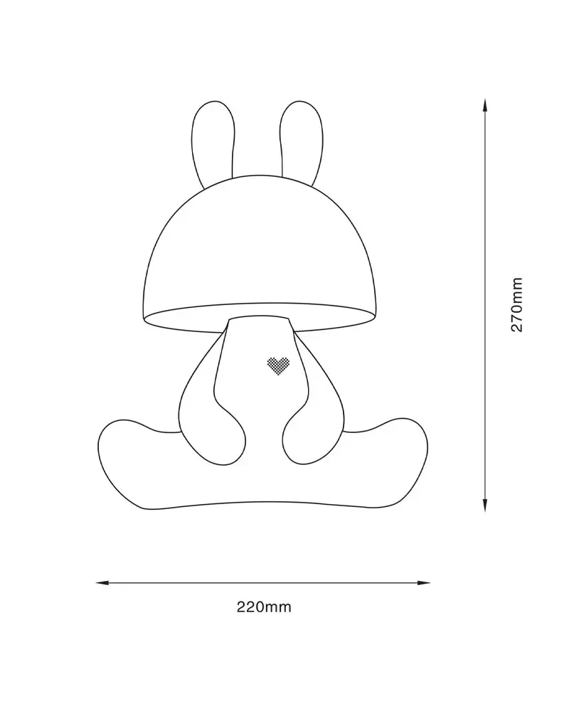 Настольная лампа Polux 326218 Fancy - фото 6