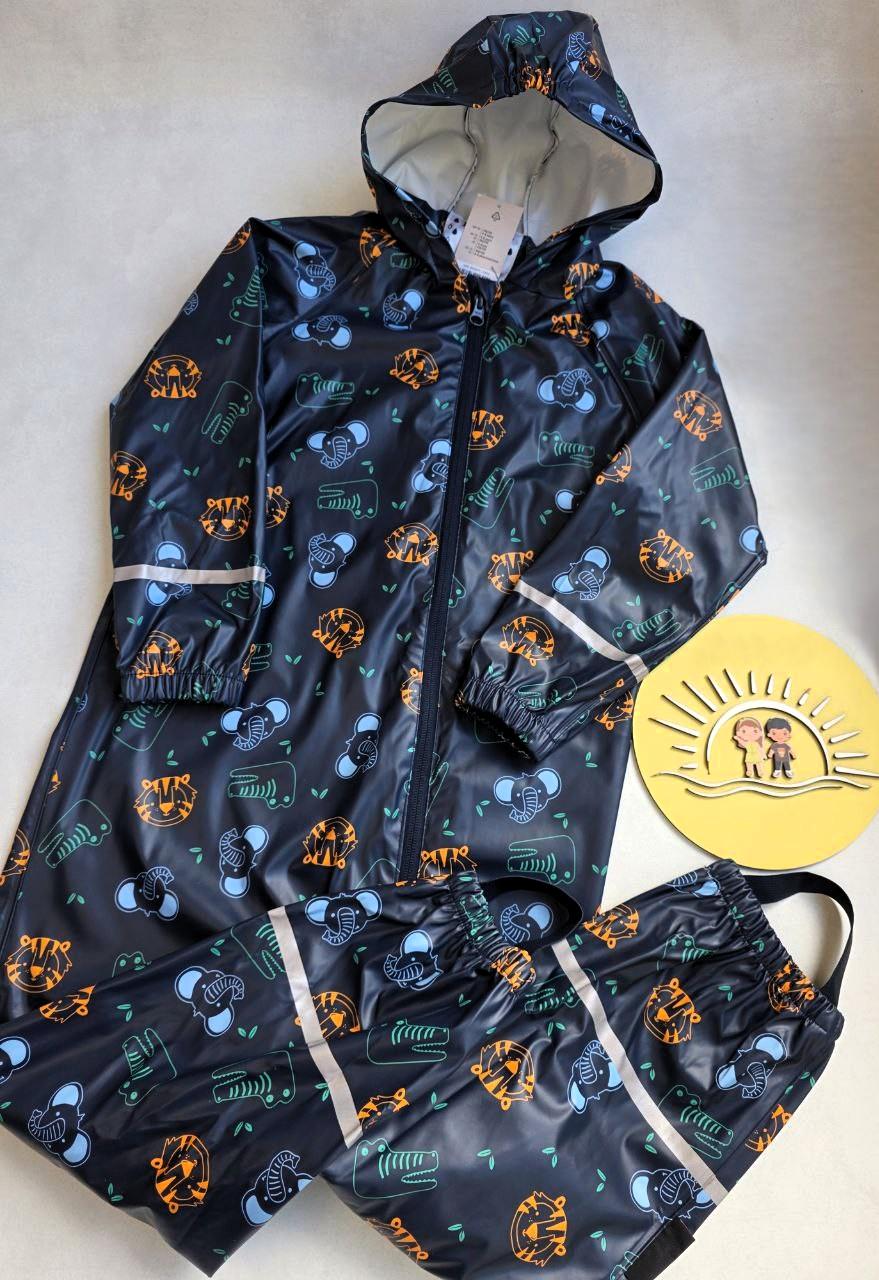 Дождевик-комбинезон детский без утепления Lupilu грязезащитный 74-80 см (118870)