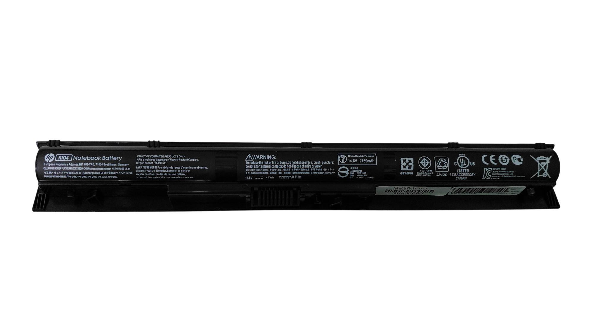Аккумулятор для ноутбука HP Compaq KI04 Pavilion 14 14,6V 2750 mAh (017070)