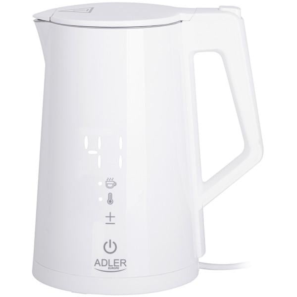 Электрочайник Adler AD 1345 STRIX установка температуры 2200 Вт 1,7 л White (AD1345W) Электрочайник Adler AD 1345 STRIX установка температуры 2200 Вт 1,7 л White (AD1345W)