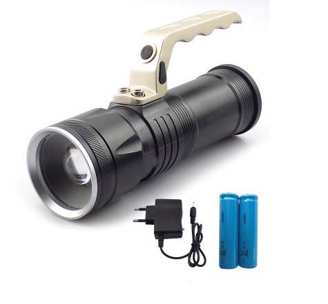 Фонарик ручной Zoom BL-801-9 аккумуляторный (6293810) - фото 2