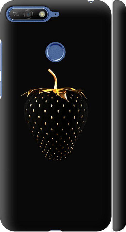 Чехол на Huawei Y6 Prime 2018 Черная клубника (3585m-1441-42517)