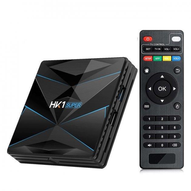 ТВ-приставка TV Box HK1 Super 4Gb/32GB Android 9.0 (2c) - фото 1