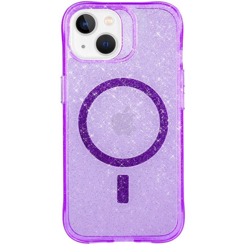 Противоударный Чехол TPU Radiance with MagSafe для Apple iPhone 14 (6.1") Purple