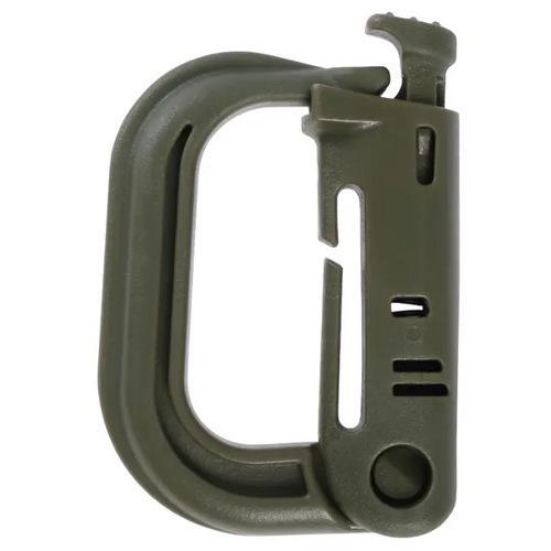 Карабін фіксатор D-подібний Tornado Grimloc MOLLE 4 шт. Green (11198489) - фото 3 Карабін фіксатор D-подібний Tornado Grimloc MOLLE 4 шт. Green (11198489) - фото 3