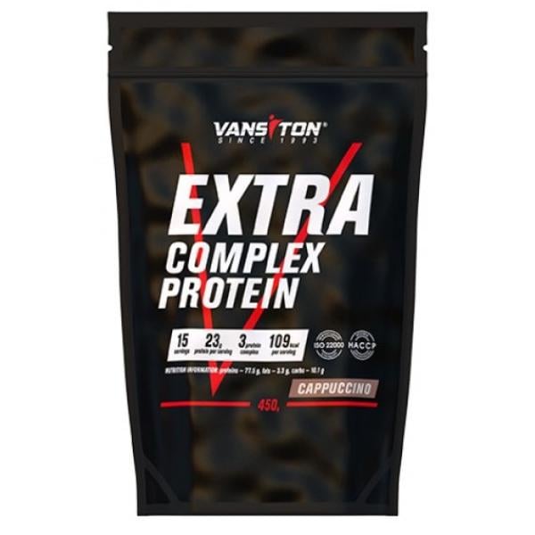Протеин Vansiton Extra Complex Protein Cappuccino 450 г/15 порций (24068144)