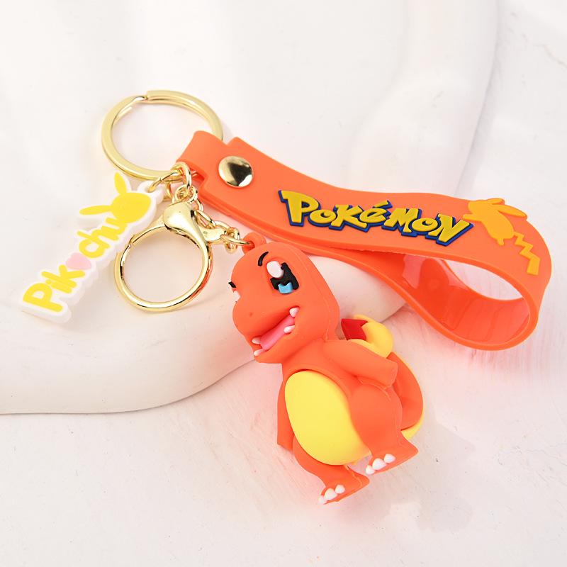 Брелок для ключів Charmander Pokеmon Помаранчовий (0128)