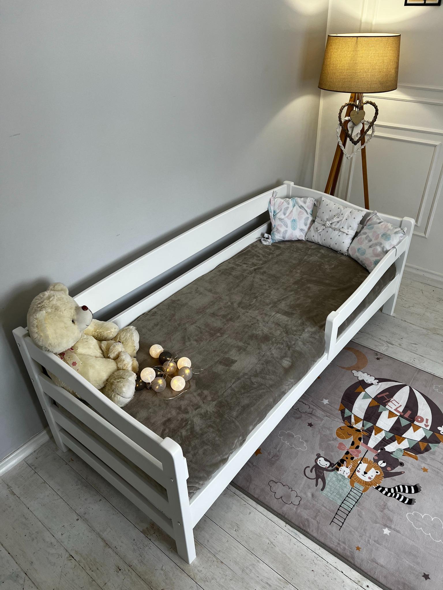 Ліжко підліткове Goydalka Afina 190x80 см Білий - фото 5