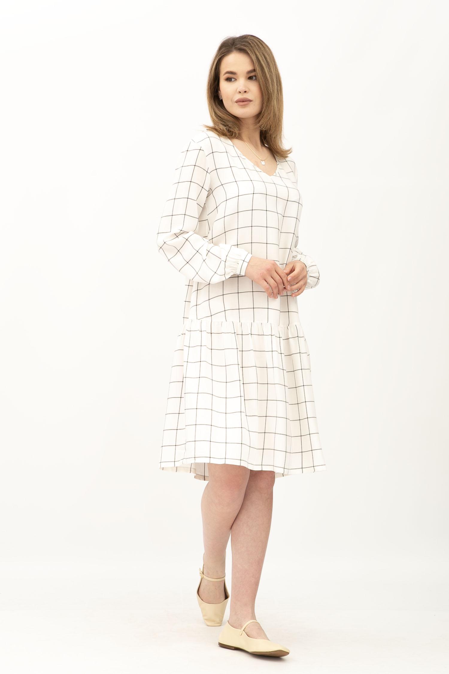 Платье Lesia Ровада р. 48 Белый (119140000) - фото 3 Платье Lesia Ровада р. 48 Белый (119140000) - фото 3