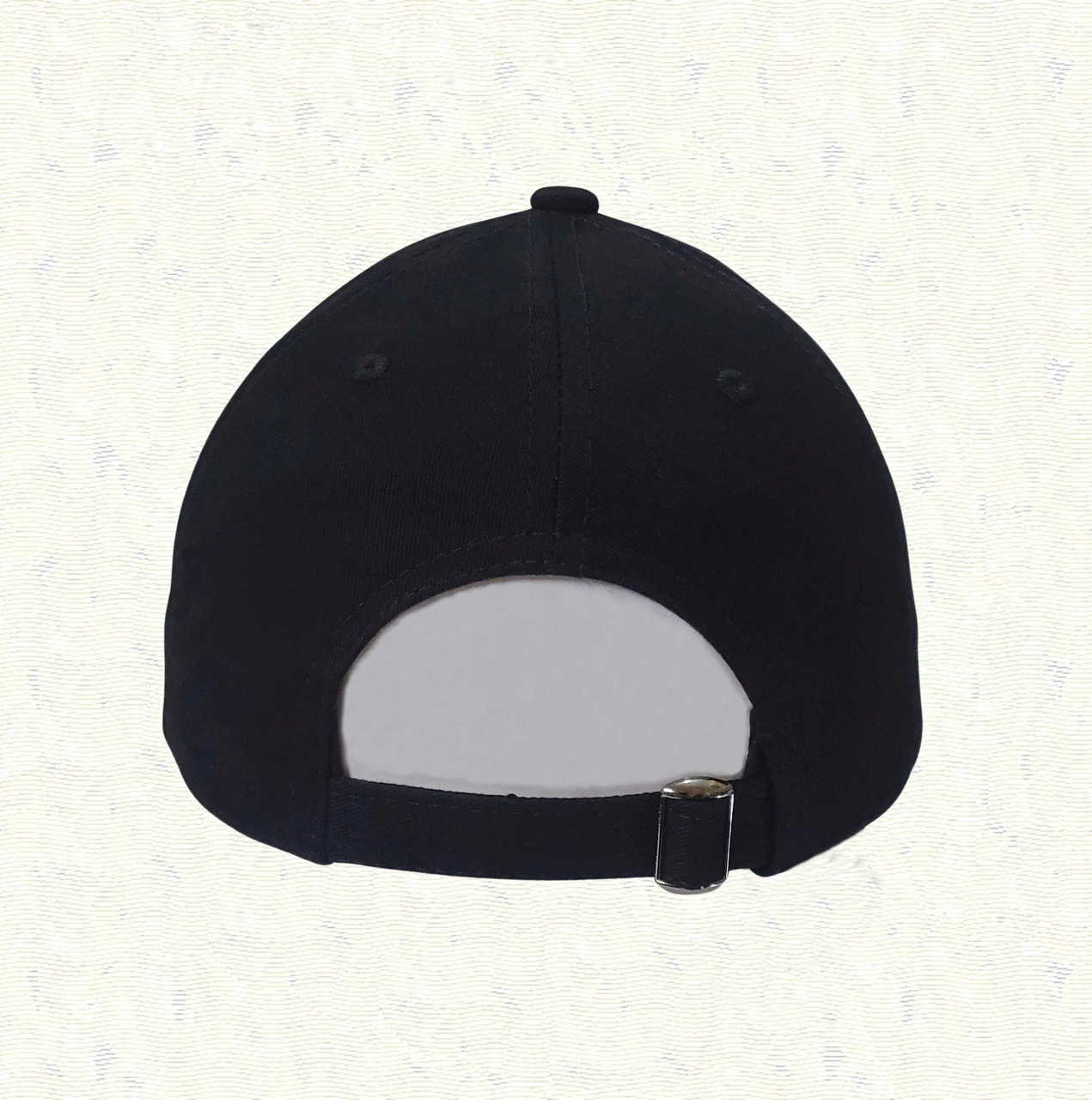 Бейсболка та регулятором розміру 3D Тризуб Чорний/Білий (6835) - фото 3