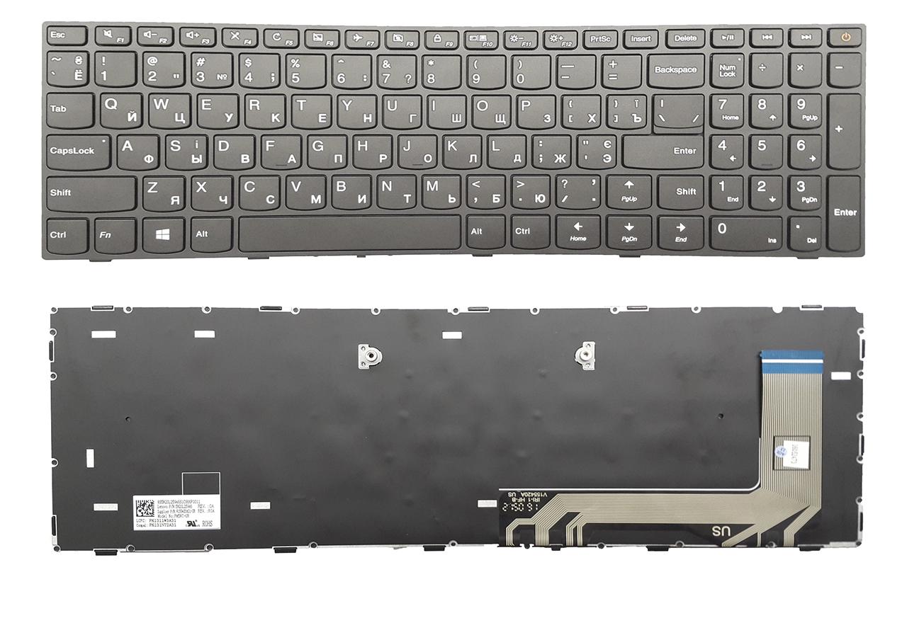 Клавіатура для ноутбука Lenovo IdeaPad 110-17ACL матова (5N20L25910) - фото 2