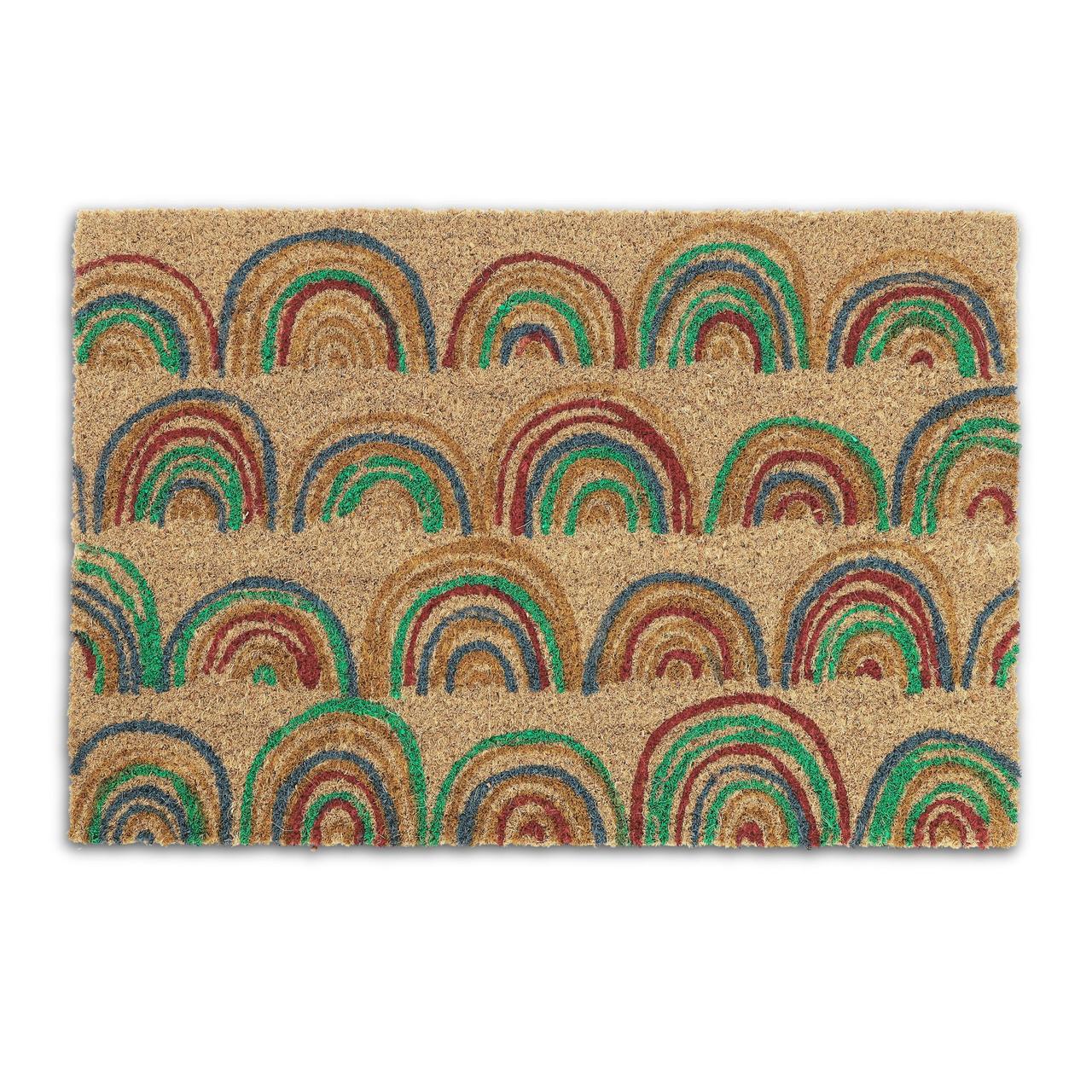 Коврик Relaxdays Радуги из кокосового волокна 60x40 см (10043435)
