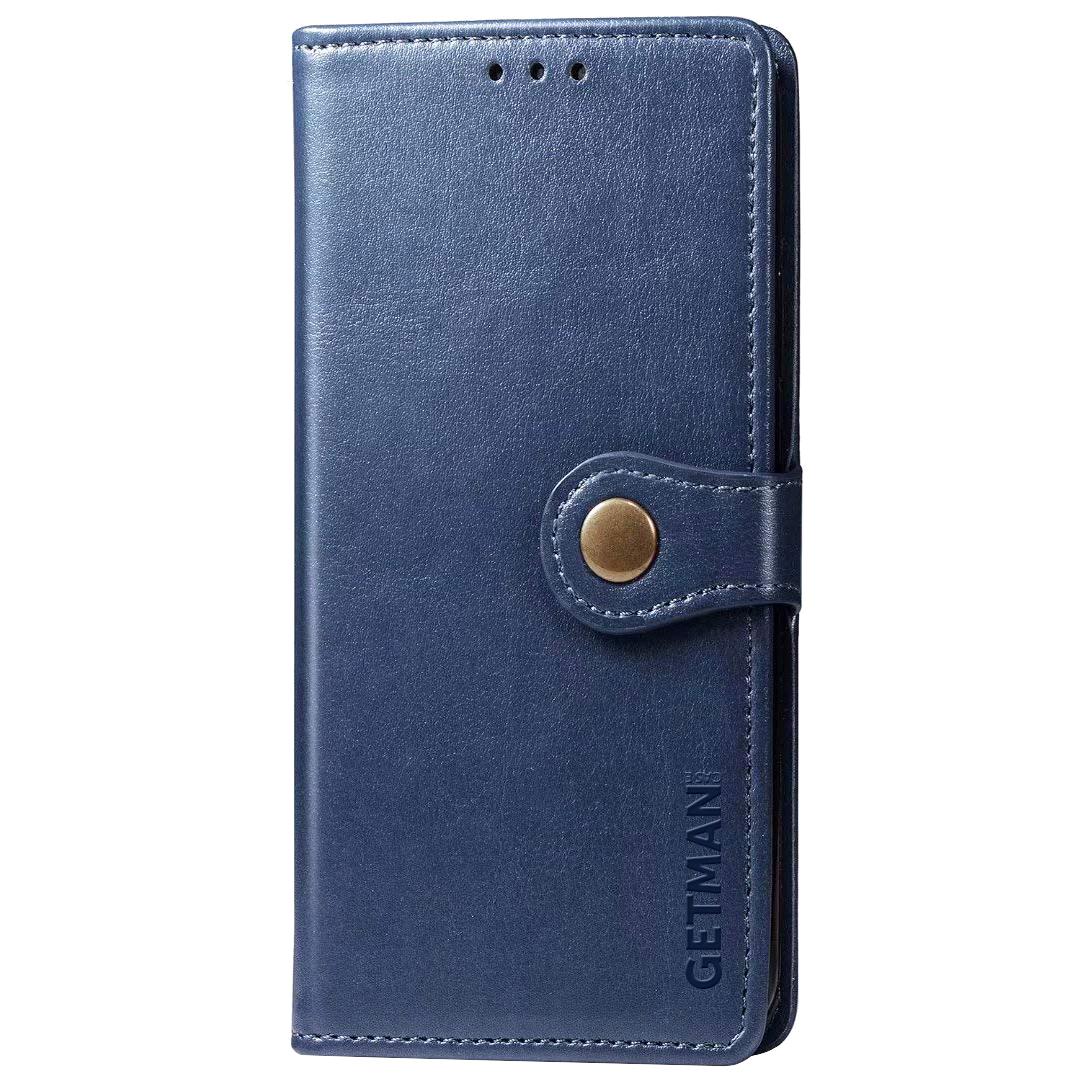 Кожаный чехол книжка GETMAN Gallant (PU) для Xiaomi Mi Note 10/Note 10 Pro/Mi CC9 Pro Синий - фото 2